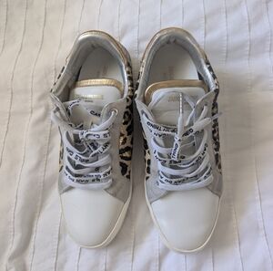 Zadig & Voltaire Leo Wild Sneakers Leopard & Gold | EU 39